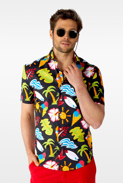 Feestbazaar Tropical Thunder Zomer Blouse Opposuits