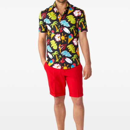 Feestbazaar Tropical Thunder Zomer Blouse Opposuits