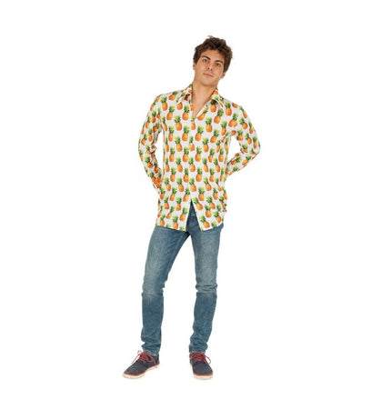 Feestbazaar Tropische Ananas Blouse Hawaii Mano