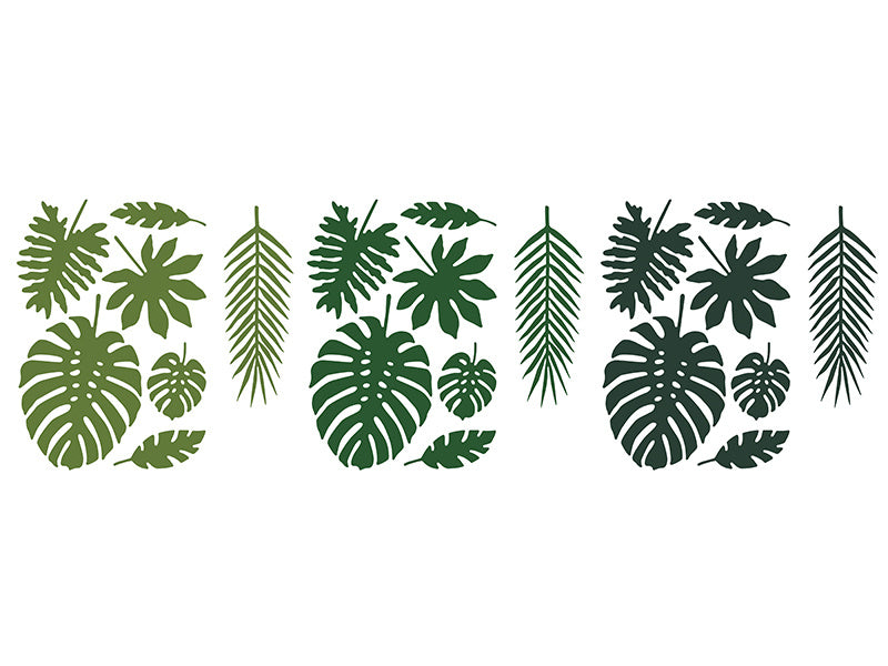 Feestbazaar Tropische Decoratie Blaadjes Aloha (21 stuks)