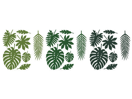 Feestbazaar Tropische Decoratie Blaadjes Aloha (21 stuks)