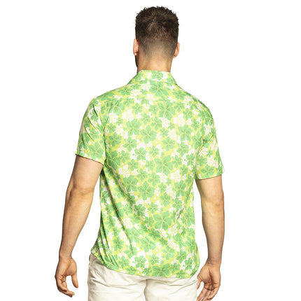 Feestbazaar Tropische Hawaii Blouse Groen