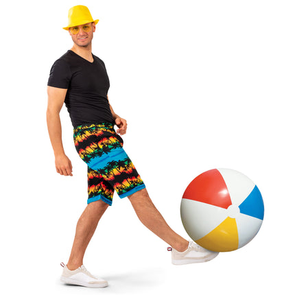 Feestbazaar Tropische Hawaii Broek Sunset Heren