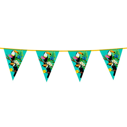 Feestbazaar Tropische Toekan Vlaggenlijn - 6m