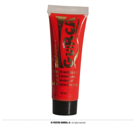 Feestbazaar Tube Make up Creme Rood