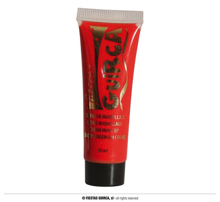 Feestbazaar Tube Make up Creme Rood