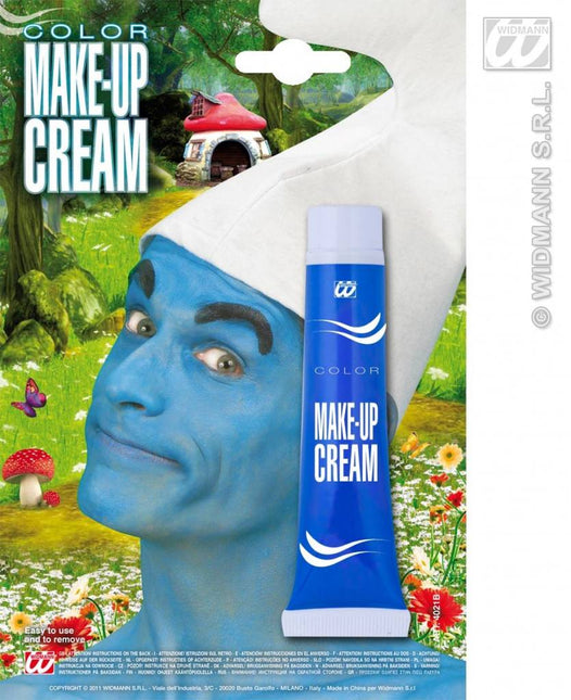Feestbazaar Tube schmink blauw