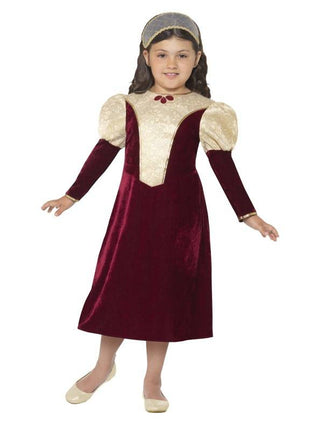 Feestbazaar Tudor prinsessen kostuum meisje