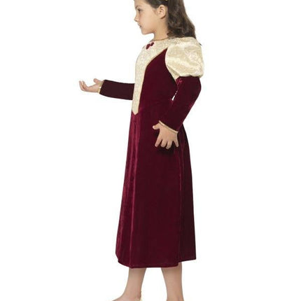 Feestbazaar Tudor prinsessen kostuum meisje