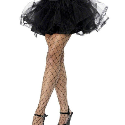 Feestbazaar Tule petticoat zwart