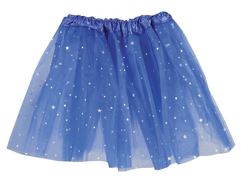 Feestbazaar Tutu Blauw Sterren Kind
