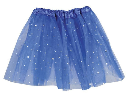 Feestbazaar Tutu Blauw Sterren Kind