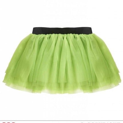 Feestbazaar Tutu neon groen