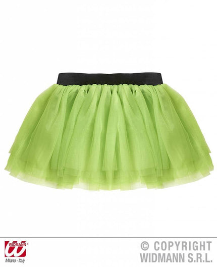 Feestbazaar Tutu neon groen