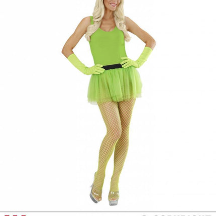 Feestbazaar Tutu neon groen