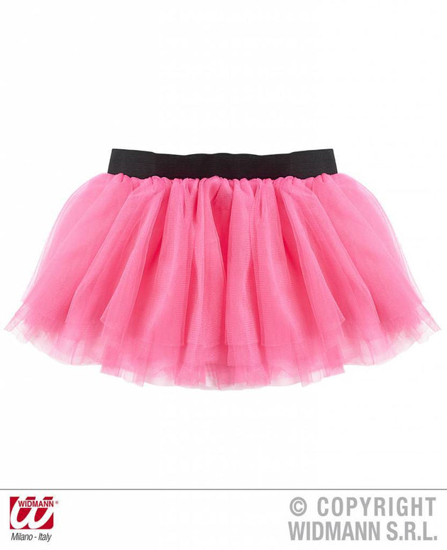 Feestbazaar Tutu neon roze