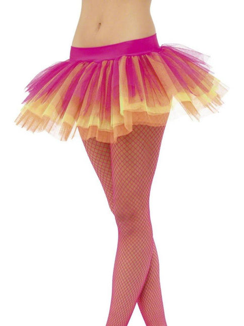 Feestbazaar Tutu onderrok neon multikleur