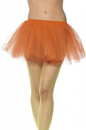 Feestbazaar Tutu onderrok neon oranje