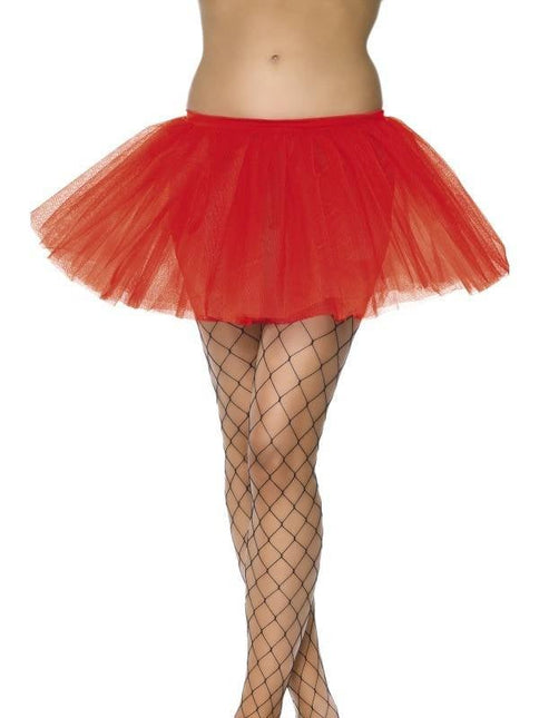 Feestbazaar Tutu onderrok rood