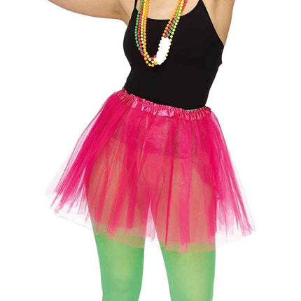 Feestbazaar Tutu Set Neon Fuchsia Jennifer