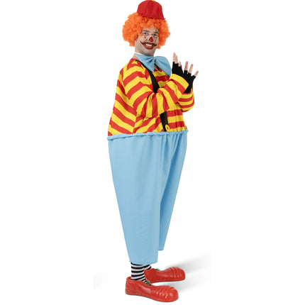 Feestbazaar Tweedle Dee Clown Kostuum Man