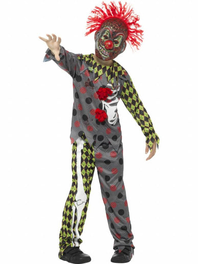 Feestbazaar Twisted Clown kostuum kind Halloween
