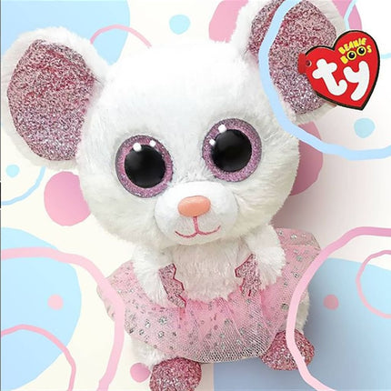 Feestbazaar Ty Knuffel Nina Mouse 15cm