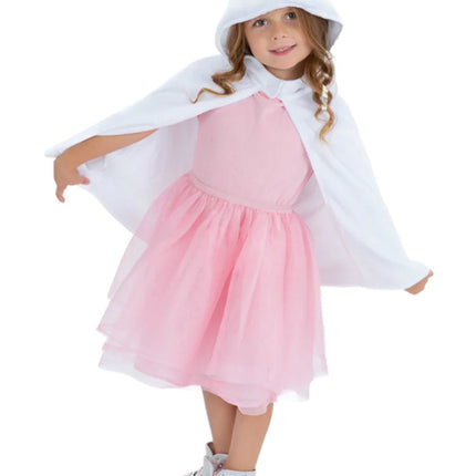 Feestbazaar Uil Cape Kind Wit