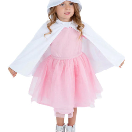 Feestbazaar Uil Cape Kind Wit