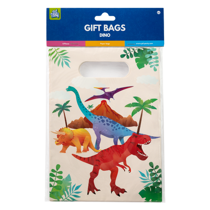 Feestbazaar Uitdeelzakjes Dino Apatosaurus (6st)