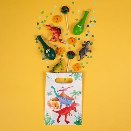 Feestbazaar Uitdeelzakjes Dino Apatosaurus (6st)