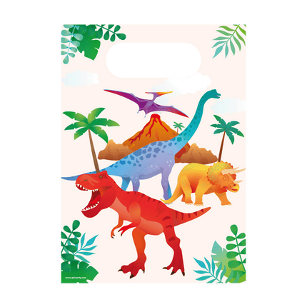 Feestbazaar Uitdeelzakjes Dino Apatosaurus (6st)