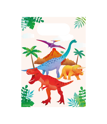 Feestbazaar Uitdeelzakjes Dino Apatosaurus (6st)