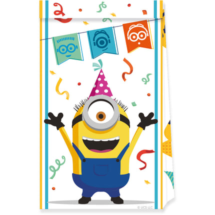 Feestbazaar Uitdeelzakjes Feestje Minions The Rise Of Gru (4st)