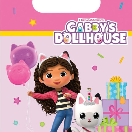 Feestbazaar Uitdeelzakjes Gabby's Dollhouse (4st)