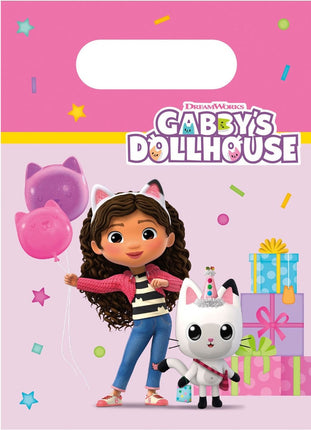 Feestbazaar Uitdeelzakjes Gabby's Dollhouse (4st)
