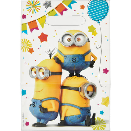 Feestbazaar Uitdeelzakjes Minion Party (6st)