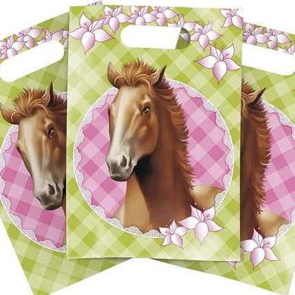 Feestbazaar Uitdeelzakjes Paarden 6st