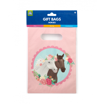 Feestbazaar Uitdeelzakjes Paarden Dreams Roze (6st)