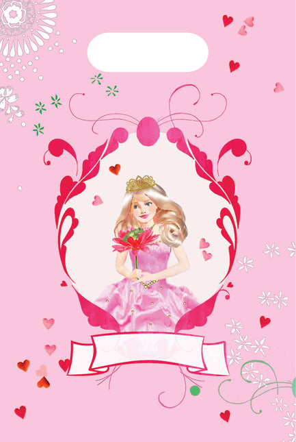 Feestbazaar Uitdeelzakjes Prinses 8 stuks