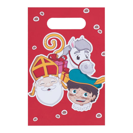 Feestbazaar Uitdeelzakjes Sint en Piet (10st)