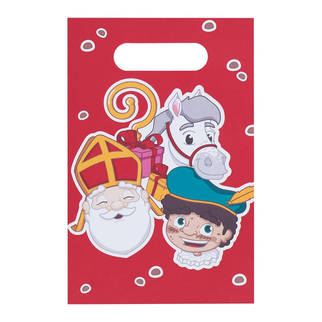 Feestbazaar Uitdeelzakjes Sint en Piet (10st)