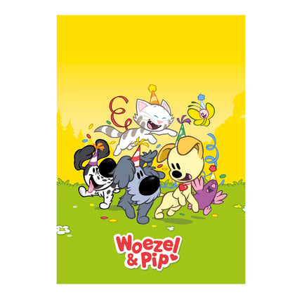 Feestbazaar Uitdeelzakjes Woezel & Pip Party (8st)