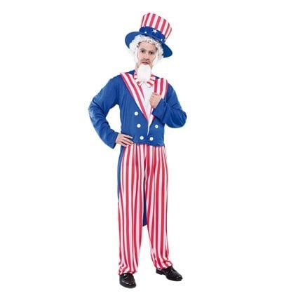 Feestbazaar Uncle Sam feestkostuum