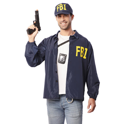 Feestbazaar Undercover FBI Jas & Pet (M/L)