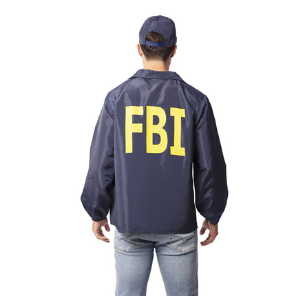Feestbazaar Undercover FBI Jas & Pet (M/L)