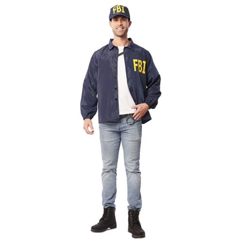 Feestbazaar Undercover FBI Jas & Pet (M/L)