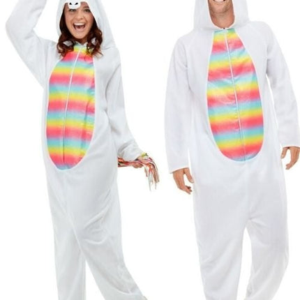 Feestbazaar Unicorn Onesie Volwassenen