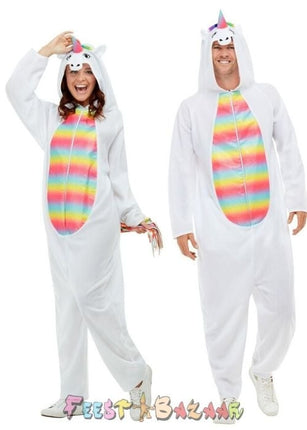 Feestbazaar Unicorn Onesie Volwassenen