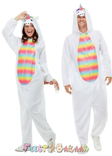 Feestbazaar Unicorn Onesie Volwassenen
